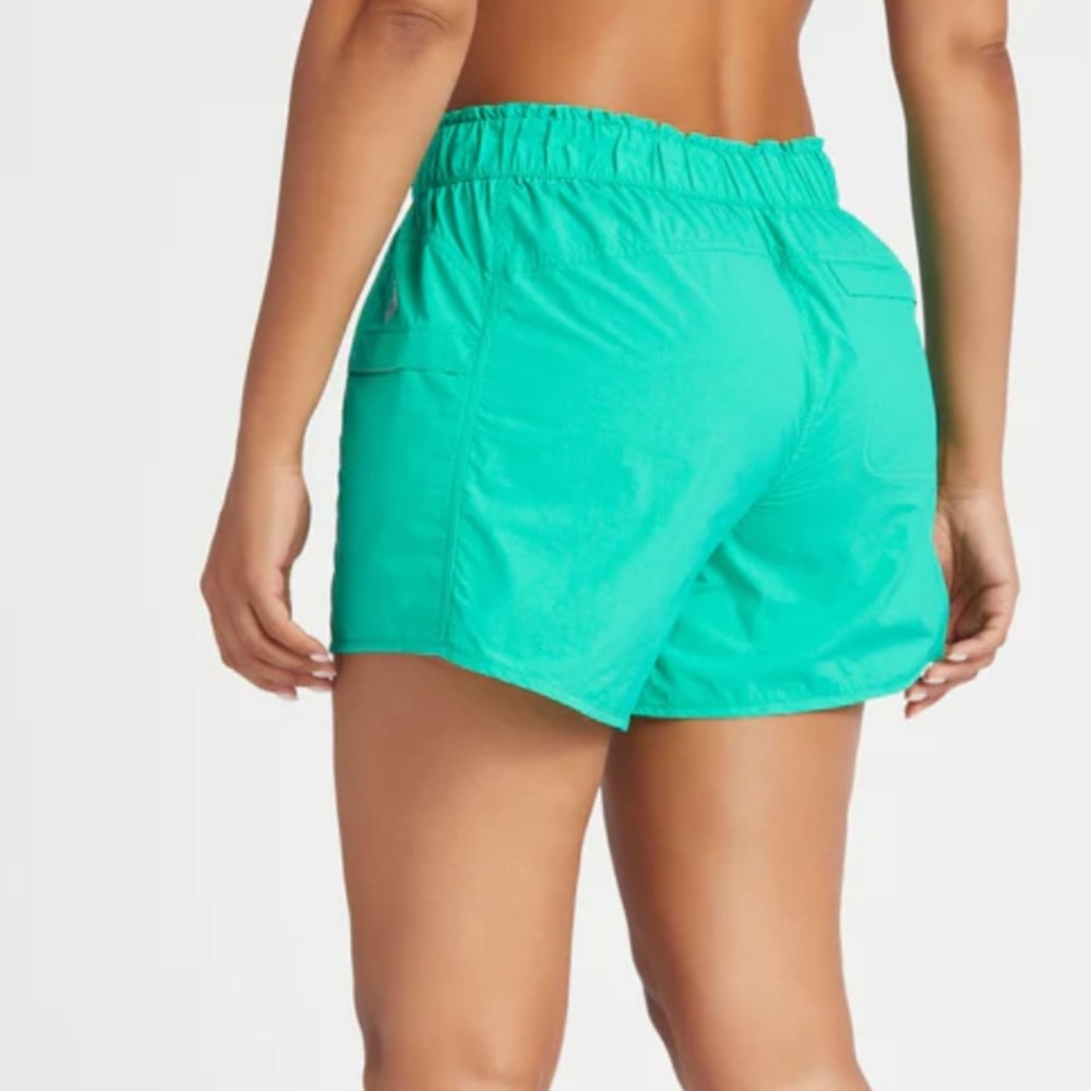 NWOT FREE PEOPLE IN THE WILD SHORTS IN COLOR LUCKY CHARM - Picture 4 of 9